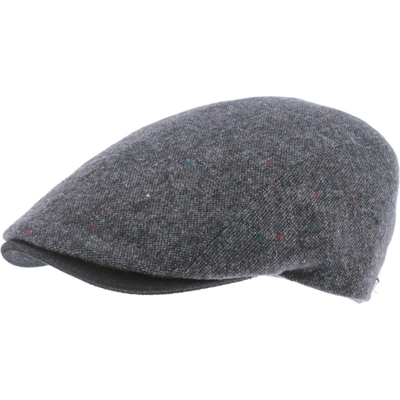 NOVAK Plain virgin wool flat cap | Herman Belgium