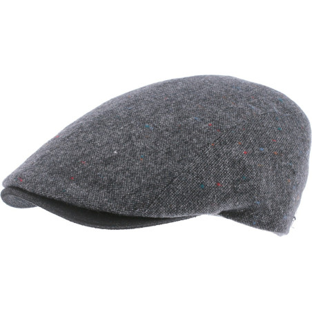 NOVAK Plain virgin wool flat cap | Herman Belgium