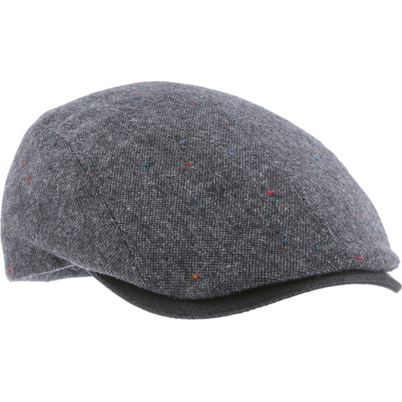 NOVAK Plain virgin wool flat cap | Herman Belgium