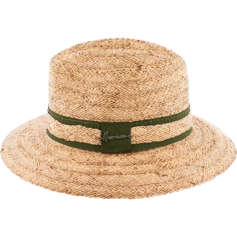 PARAISO Hoed met grote rand van natuurlijk | Herman Belgium