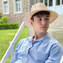 PARAISO Hoed met grote rand van natuurlijk | Herman Belgium