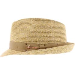 RITZ Chapeau petit bord relevé en paille | Herman Belgium