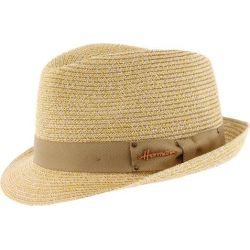 RITZ Chapeau petit bord relevé en paille | Herman Belgium