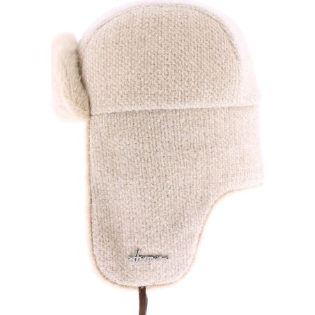 RUBY Chapka in soft material with lurex | Herman Belgium