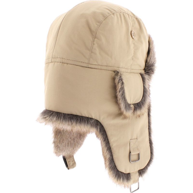 SASHA Faux fur hat with 2 fastening | Herman Belgium
