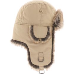 SASHA Faux fur hat with 2 fastening | Herman Belgium
