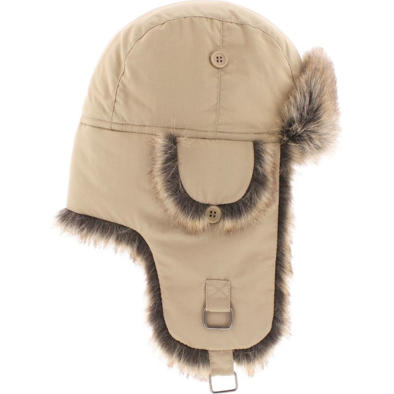 SASHA Faux fur hat with 2 fastening | Herman Belgium