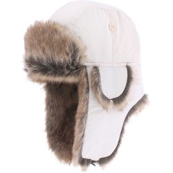 SASHA Faux fur hat with 2 fastening | Herman Belgium