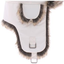 SASHA Faux fur hat with 2 fastening | Herman Belgium