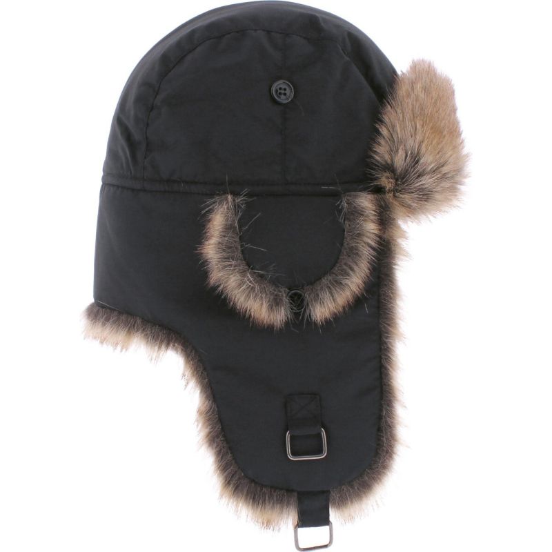 SASHA Faux fur hat with 2 fastening | Herman Belgium
