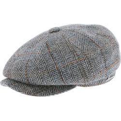 SILAS Newsboy cap with herringbone and | Herman Belgium