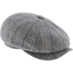 SILAS Newsboy cap with herringbone and | Herman Belgium