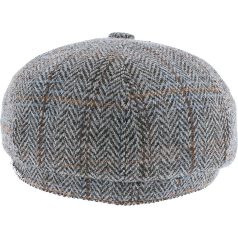 SILAS Newsboy cap with herringbone and | Herman Belgium