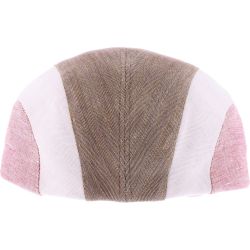 SIMON Driekleurige platte pet. | Herman Belgium