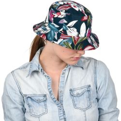 SNAP Cotton bob with plain plant print | Herman Belgium