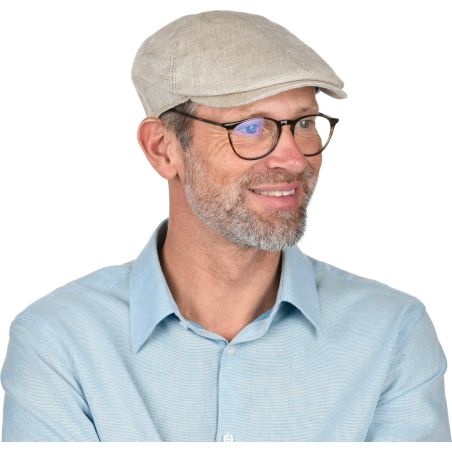 SUEZ Eenvoudige 6-rib pet | Herman Belgium