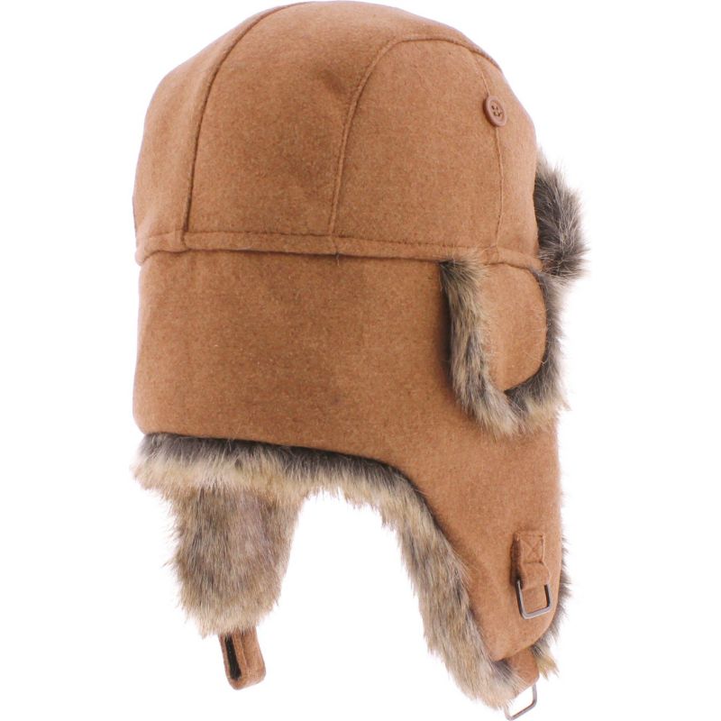 TODD Faux fur hat with 2 fastening | Herman Belgium