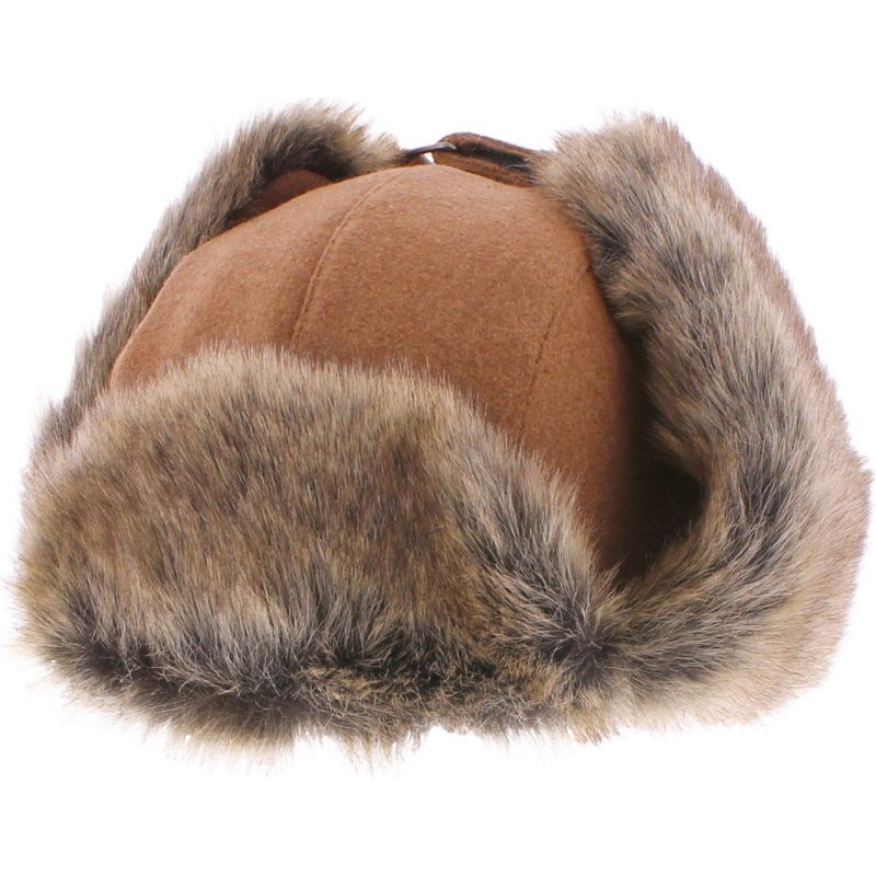 TODD Faux fur hat with 2 fastening | Herman Belgium