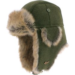 TODD Faux fur hat with 2 fastening | Herman Belgium