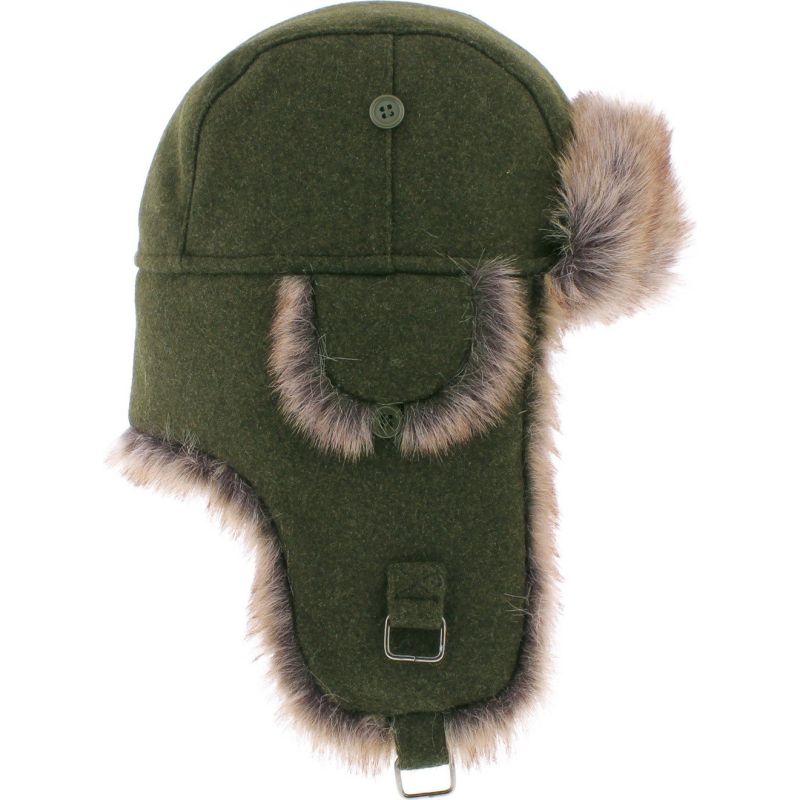 TODD Faux fur hat with 2 fastening | Herman Belgium