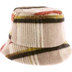 TONIA Bob-Mütze aus gebürstetem, kariertem | Herman Belgium