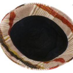 TONIA Bob-Mütze aus gebürstetem, kariertem | Herman Belgium