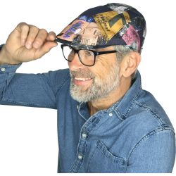 TRIPP Gepatroneerde platte pet | Herman Belgium