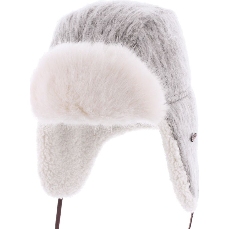 URSULA Heathered fleece-lined chapka | Herman Belgium