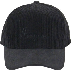 VARO Two-tone velour baseball cap. | Herman Belgium
