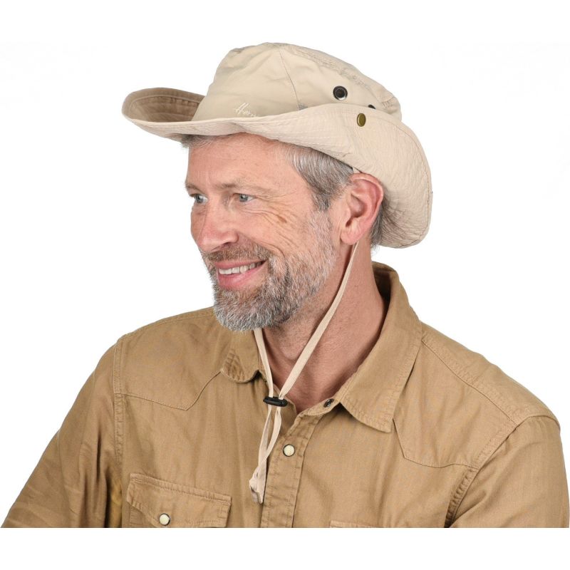 WILD 012 Bob aus Mikrofaser mit breiter Krempe | Herman Belgium