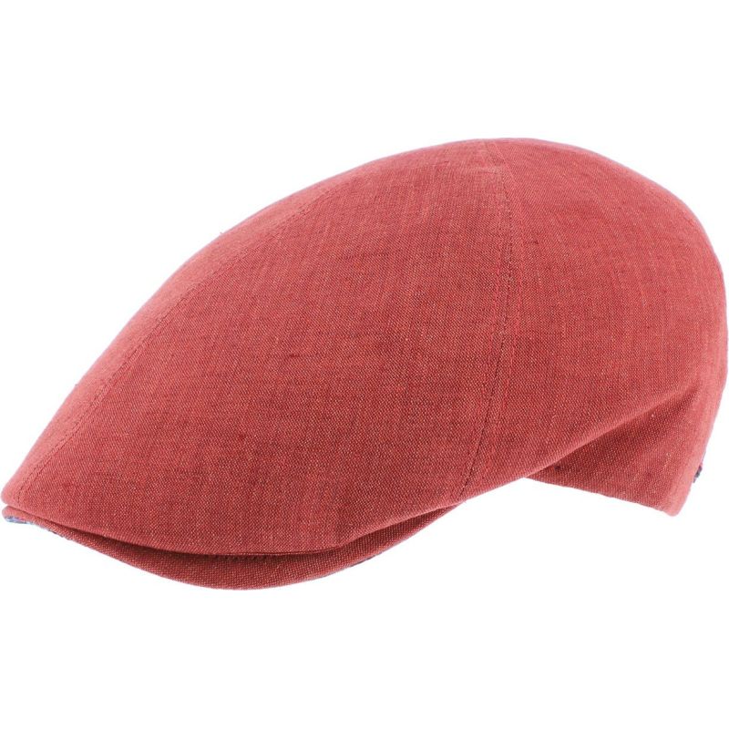 WOODSTOCK Effen platte pet met patroonstof | Herman Belgium