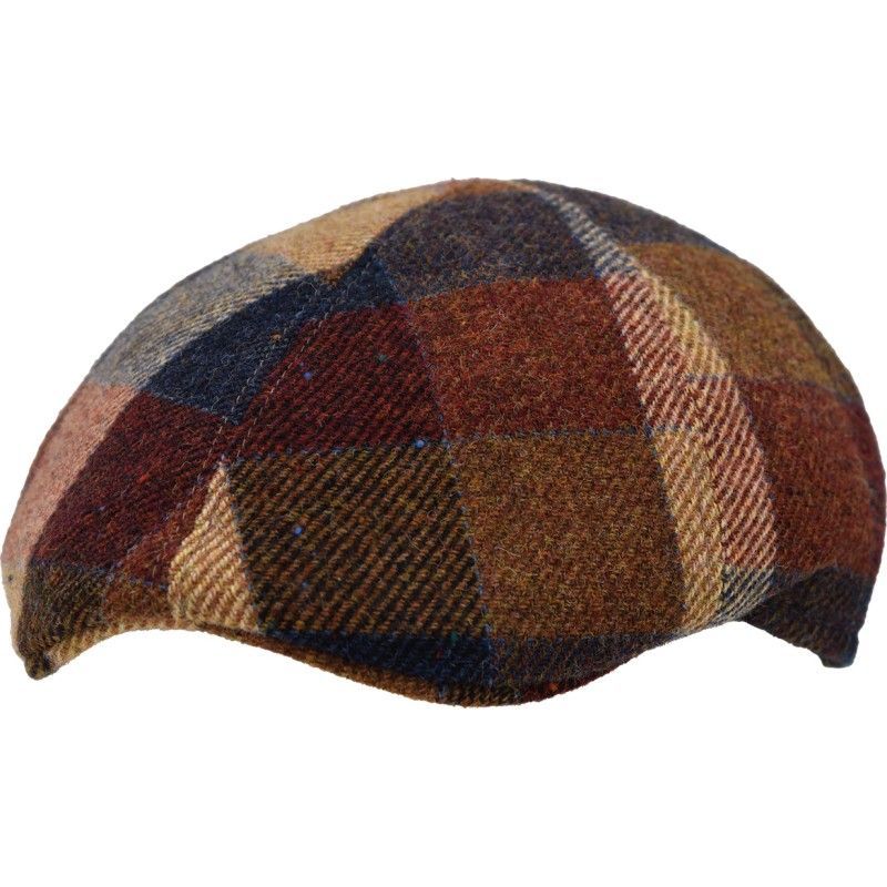 Pacific Flat cap with 6 panels made of wool | Herman Belgium