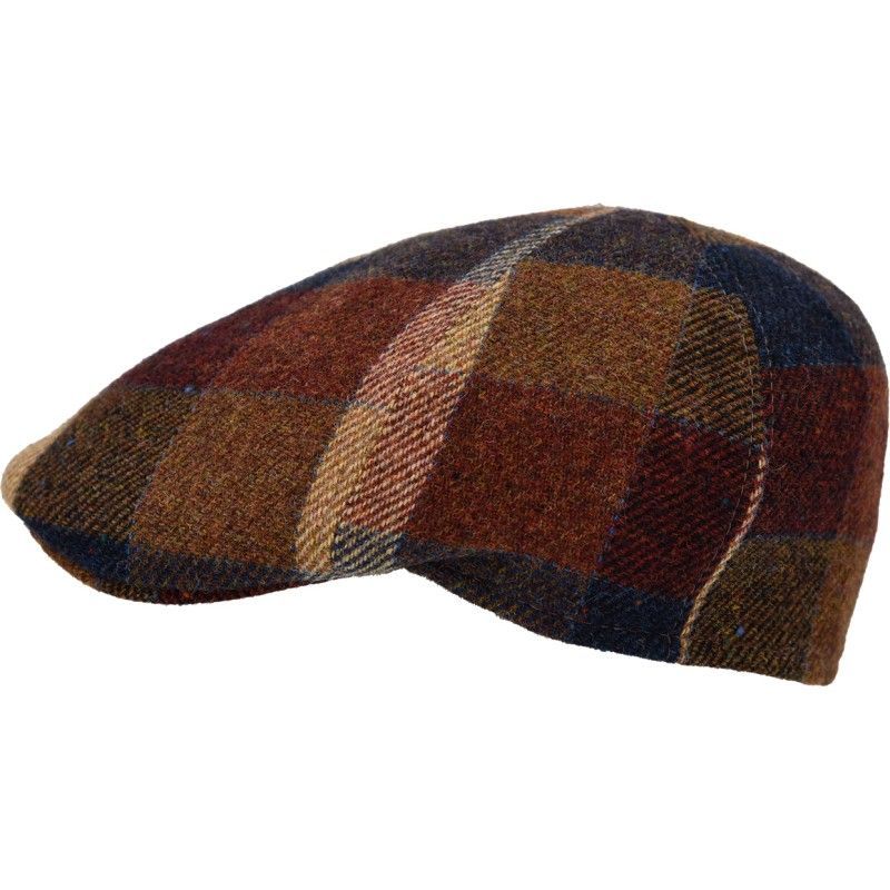 Pacific Flat cap with 6 panels made of wool | Herman Belgium