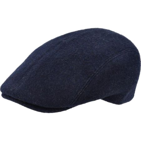 Casquette Pony Bleu vue de profil casquette herman