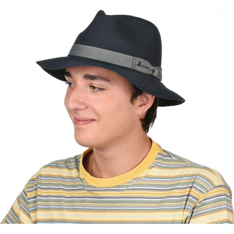 CASA Effen hoed met brede rand van | Herman Belgium