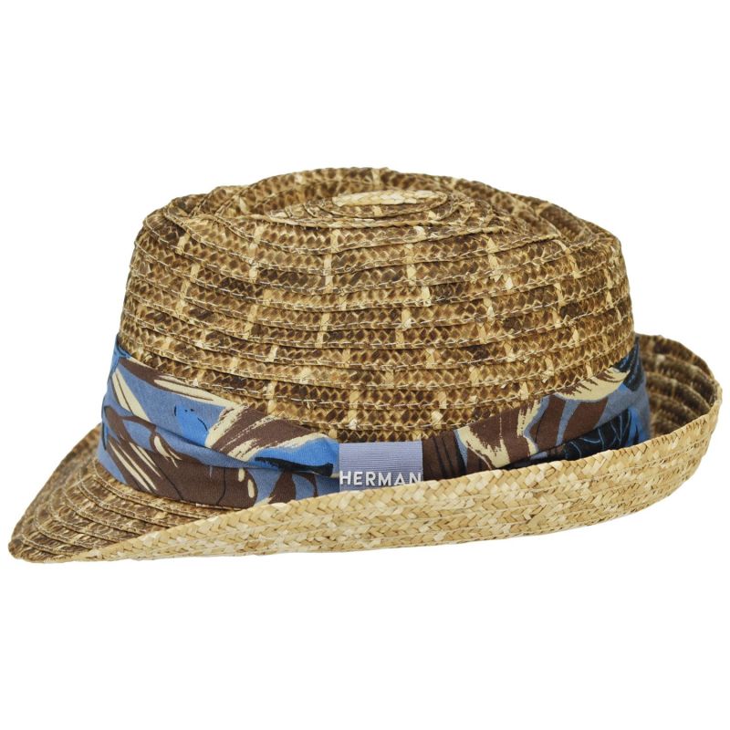 KRYSI Chapeau petit bord brulée | Herman Belgium