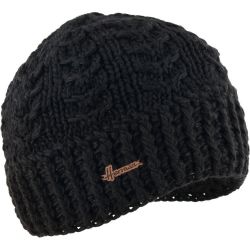 JUSTIN 8170 Adult beanie in fine cable knit with | Herman Belgium