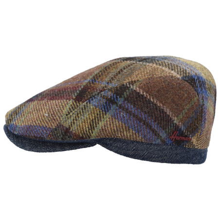 MARKA Casquette plate style béret classique en laine vierge | Herman Belgium