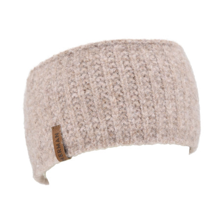 BADRUN Bandeau grosse maille en laine | Herman Belgium