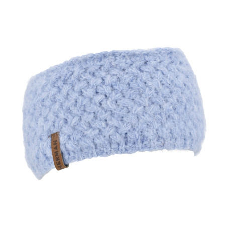 FOLKO Bandeau grosse maille uni en laine | Herman Belgium