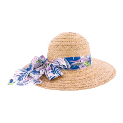 SECRET Capeline en paille raphia légère | Herman Belgium