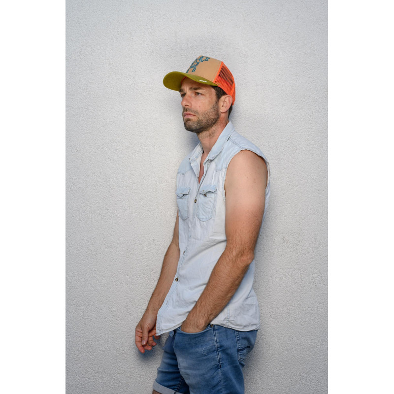 STITAS Casquette baseball trucker américaine tricolore avec mesh souple | Herman Belgium